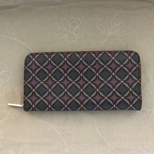 Fossil Zip Around Wallet